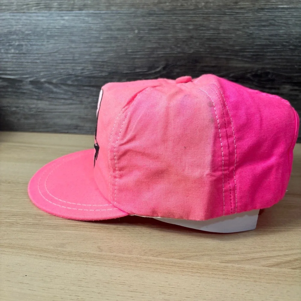 Vintage‎ Rib Championship Hat Cap Snapback Pink World Invitiational Grilling